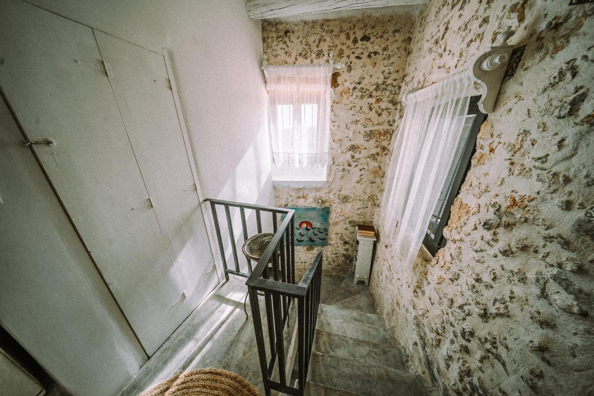 Antonia'S Stonebuilt Mansion With A Private Pool Villa Armenoi  Bagian luar foto