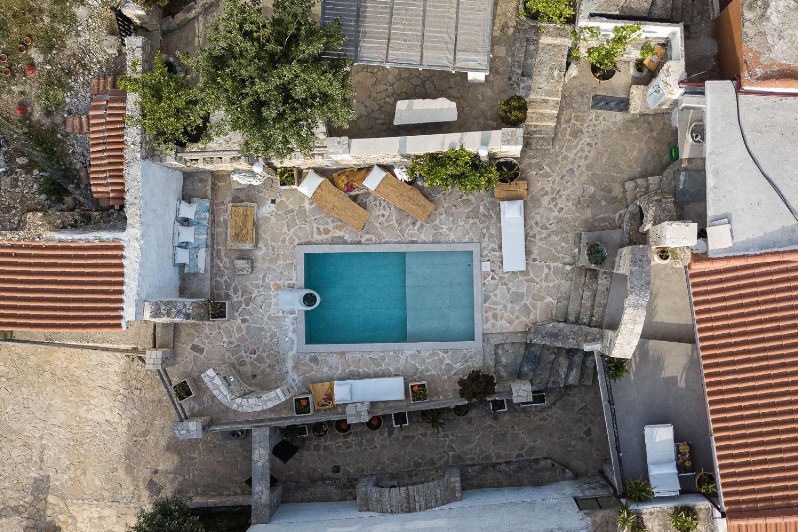 Antonia'S Stonebuilt Mansion With A Private Pool Villa Armenoi  Bagian luar foto
